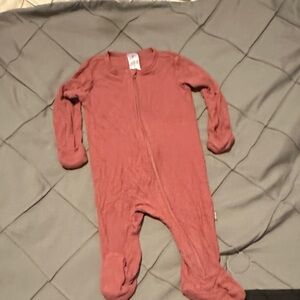 Gerber Soft Pink Kids Footie One Piece